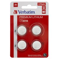 Miniatura 2 de LITHIUM BATTERY CR2016 3V 4 PACK