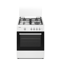 Miniatura 1 de COCINA DE GAS INFINITON CC60BLE 4 ZONAS COCCION BLANCA