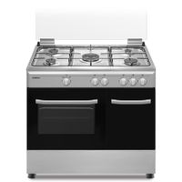 Miniatura 2 de COCINA DE GAS INFINITON CC9162XPB 5 ZONAS COCCION CON PORTABOMBONAS BLANCA