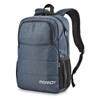 Miniatura 6 de MONRAY Mochila  SACKSCHARTER 15,6 Azul jaspeado