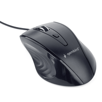 Miniatura 1 de RATON OPTICO GEMBIRD  CON CABLE, NEGRO