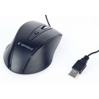 Miniatura 3 de RATON OPTICO GEMBIRD  CON CABLE, NEGRO