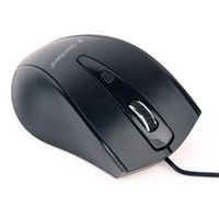 Miniatura 4 de RATON OPTICO GEMBIRD  CON CABLE, NEGRO
