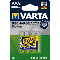 BLX4 AAA 1000MAH VARTA