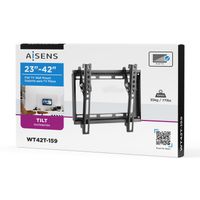 Miniatura 6 de AISENS Soporte Eco Inclinable Para Monitor/tv 35kg De 23-42, Negro