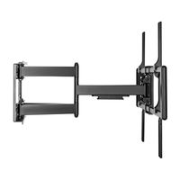 Miniatura 3 de AISENS Soporte Pro Giratorio, Inclinable Y Nivelable Para Monitor/tv 120kg De 60-120, Negro