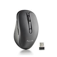 Miniatura 5 de NGS Raton Inalambrico Recargable Silencioso Negro