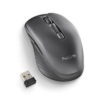 Miniatura 6 de NGS Raton Inalambrico Recargable Silencioso Negro