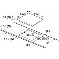 Miniatura 6 de VITROCERAMICA INDUCCION BOSCH PIJ631BB5E 3 ZONAS COCCION ANCHO 60 CM