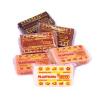 Miniatura 3 de BANDEJA PLASTILINA 6 PASTILLAS 50GR COLORES SURTIDOS GAMA MULTICULTURAL JOVI 70/6M