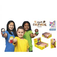 Miniatura 6 de BANDEJA PLASTILINA 6 PASTILLAS 50GR COLORES SURTIDOS GAMA MULTICULTURAL JOVI 70/6M