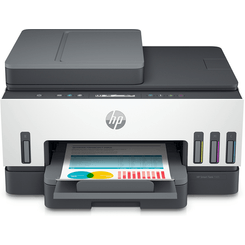 HP Smart Tank Multifunción A4Wifi Thermal Inkjet Dúplex Impresora multifunción HP Smart Tank 7305, Impresión, escaneado, copia, AAD y Wi-Fi, AAD de 35