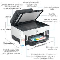 Miniatura 12 de HP Smart Tank Multifunción A4Wifi Thermal Inkjet Dúplex Impresora multifunción HP Smart Tank 7305, Impresión, escaneado, copia, AAD y Wi-Fi, AAD de 35