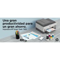 Miniatura 14 de HP Smart Tank Multifunción A4Wifi Thermal Inkjet Dúplex Impresora multifunción HP Smart Tank 7305, Impresión, escaneado, copia, AAD y Wi-Fi, AAD de 35