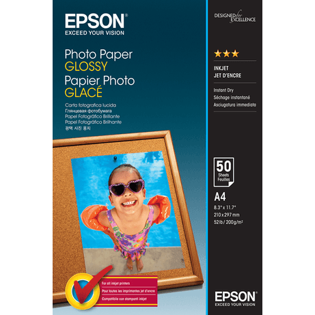 PHOTO PAPER GLOSSY A4 50 PAG. - Imagen 1 de 2 PHOTO PAPER GLOSSY A4 50 PAG. - Imagen 1 de 2