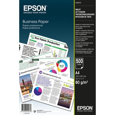 Business Paper 80gsm A4 500 sheets - Imagen 2 de 2 Business Paper 80gsm A4 500 sheets - Imagen 2 de 2