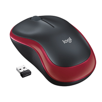 Miniatura 1 de RATON LOG OPT WLESS M185 RIB ROJO UE