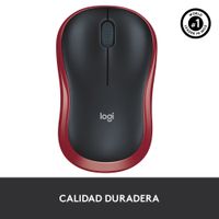 Miniatura 8 de RATON LOG OPT WLESS M185 RIB ROJO UE