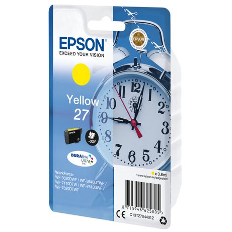 CARTUCHO EPSON 27 AMARILLO ETQ RF - Imagen 3 de 3 CARTUCHO EPSON 27 AMARILLO ETQ RF - Imagen 3 de 3