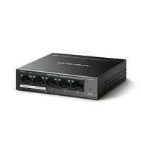 Miniatura 3 de SWITCH NO GESTIONABLE MERCUSYS MS105GP 5P 10/100/1000 DE ESTOS 4P POE+ 65W ETHERNET MINI DESKTOP