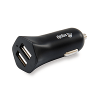 Miniatura 1 de CARGADOR EQUIP LIFE 5V 2xUSB  PARA COCHE 12/24V 12W