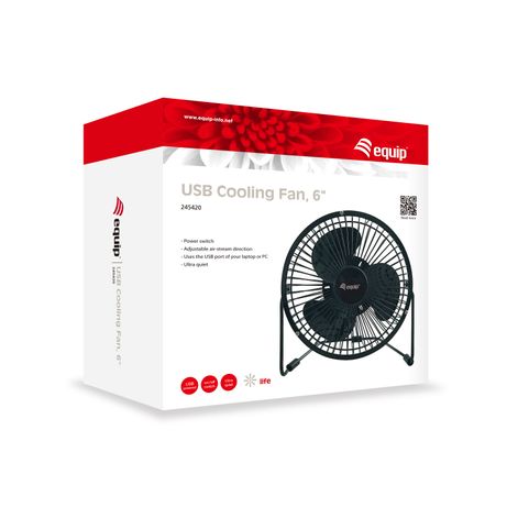 VENTILADOR USB EQUIP LIFE 6" - Imagen 5 de 5 VENTILADOR USB EQUIP LIFE 6" - Imagen 5 de 5