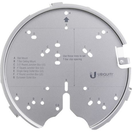 ACCESORIO UBIQUITI U-PRO-MP UNIFI MONTAJE PARA AC PRO, AC HD, AC SHD Y POSTERIOR - Imagen 2 de 6 ACCESORIO UBIQUITI U-PRO-MP UNIFI MONTAJE PARA AC PRO, AC HD, AC SHD Y POSTERIOR - Imagen 2 de 6