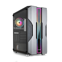 Miniatura 1 de TOOQ  Caja Semitorre Gaming TQGCC103-B “NIGHTCITY” Negra RGB Negro, Plata