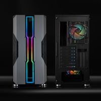 Miniatura 4 de TOOQ  Caja Semitorre Gaming TQGCC103-B “NIGHTCITY” Negra RGB Negro, Plata