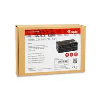 Miniatura 2 de SWITCH HDMI 2.0 4K 3x1 ALIMENTACION POR USB EQUIP