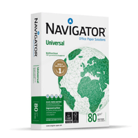 Miniatura 1 de CAJA 5 PAQUETES NAVIGATOR UNIVERS A4 500 HOJAS 80G