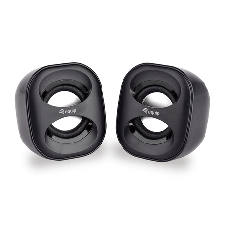 ALTAVOCES 2.0 EQUIP LIFE MINI 6W RMS COLOR NEGRO JACK 3.5" ALIMETANCION USB - Imagen 1 de 7 ALTAVOCES 2.0 EQUIP LIFE MINI 6W RMS COLOR NEGRO JACK 3.5" ALIMETANCION USB - Imagen 1 de 7