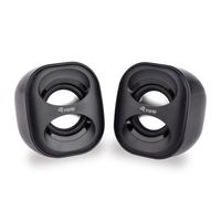 Miniatura 2 de ALTAVOCES 2.0 EQUIP LIFE MINI  6W RMS COLOR NEGRO JACK 3.5" ALIMETANCION USB