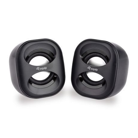 ALTAVOCES 2.0 EQUIP LIFE MINI 6W RMS COLOR NEGRO JACK 3.5" ALIMETANCION USB - Imagen 2 de 7 ALTAVOCES 2.0 EQUIP LIFE MINI 6W RMS COLOR NEGRO JACK 3.5" ALIMETANCION USB - Imagen 2 de 7