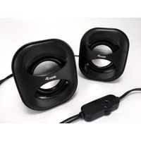 Miniatura 4 de ALTAVOCES 2.0 EQUIP LIFE MINI  6W RMS COLOR NEGRO JACK 3.5" ALIMETANCION USB