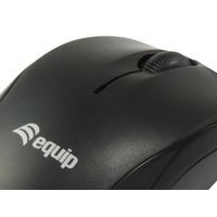 Miniatura 4 de MOUSE EQUIP LIFE OPTICO 2 BOTONES  USB CABLE RETRACTIL COLOR NEGRO 1000DPI