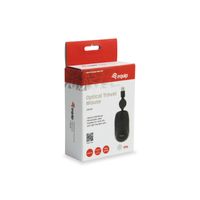 Miniatura 5 de MOUSE EQUIP LIFE OPTICO 2 BOTONES  USB CABLE RETRACTIL COLOR NEGRO 1000DPI