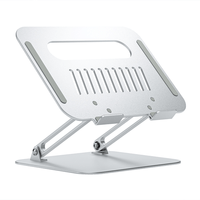 Miniatura 1 de AISENS Soporte de Sobremesa XL 10-17 Ajustable para Portatil / Tablet, Plata