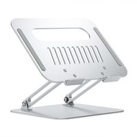 Miniatura 2 de AISENS Soporte de Sobremesa XL 10-17 Ajustable para Portatil / Tablet, Plata