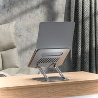 Miniatura 7 de AISENS Soporte de Sobremesa XL 10-17 Ajustable para Portatil / Tablet, Plata