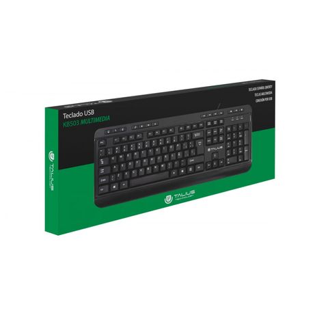 TALIUS TECLADO 503 MULTIMEDIA BLACK USB - Imagen 3 de 3 TALIUS TECLADO 503 MULTIMEDIA BLACK USB - Imagen 3 de 3