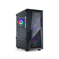 Miniatura 2 de TOOQ  Caja Semitorre Gaming TQGCC102-B “BIOHAZARD” Negra RGB Negro