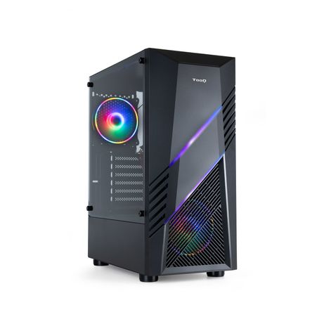 TOOQ Caja Semitorre Gaming TQGCC102-B “BIOHAZARD” Negra RGB Negro - Imagen 2 de 4 TOOQ Caja Semitorre Gaming TQGCC102-B “BIOHAZARD” Negra RGB Negro - Imagen 2 de 4
