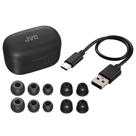 AURICULARES DE BOTON JVC HA-A25T TWS BLACK BLUETOOTH - Imagen 6 de 8 AURICULARES DE BOTON JVC HA-A25T TWS BLACK BLUETOOTH - Imagen 6 de 8