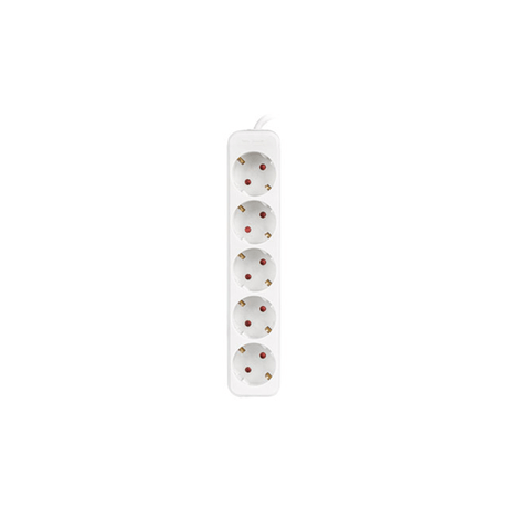 REGLETA LANBERG 5 TOMAS SCHUKO BLANCA 1.5M - Imagen 1 de 5 REGLETA LANBERG 5 TOMAS SCHUKO BLANCA 1.5M - Imagen 1 de 5