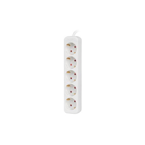 REGLETA LANBERG 5 TOMAS SCHUKO BLANCA 1.5M - Imagen 4 de 5 REGLETA LANBERG 5 TOMAS SCHUKO BLANCA 1.5M - Imagen 4 de 5