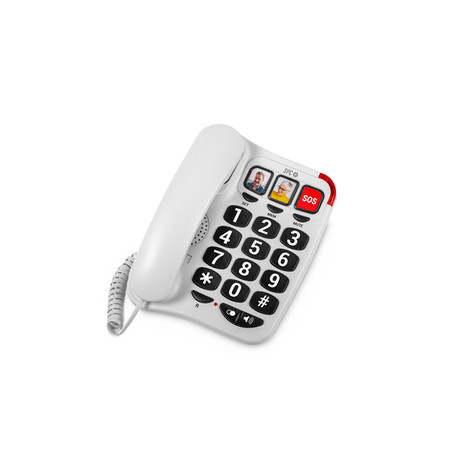 SPC 3295B Telefono CONFORT NUMBERS 2 Blanco - Imagen 1 de 3 SPC 3295B Telefono CONFORT NUMBERS 2 Blanco - Imagen 1 de 3