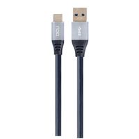 Miniatura 2 de DCU Advance Tecnologic 30402020 cable USB 1 5 m USB 3 2 Gen 1  3 1 Gen 1  USB A USB C Negro  Gris