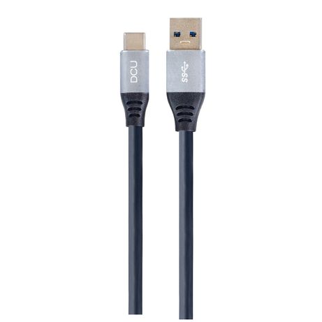 DCU Advance Tecnologic 30402020 cable USB 1 5 m USB 3 2 Gen 1 3 1 Gen 1 USB A USB C Negro Gris - Imagen 2 de 4 DCU Advance Tecnologic 30402020 cable USB 1 5 m USB 3 2 Gen 1 3 1 Gen 1 USB A USB C Negro Gris - Imagen 2 de 4