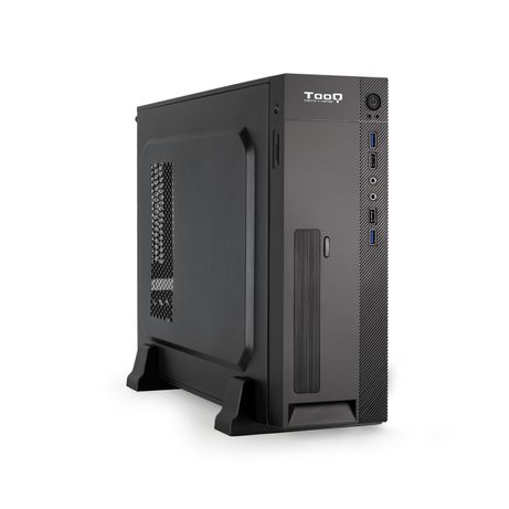 TOOQ Caja Slim Micro-ATX Negro Incluye Fuente - Imagen 2 de 2 TOOQ Caja Slim Micro-ATX Negro Incluye Fuente - Imagen 2 de 2